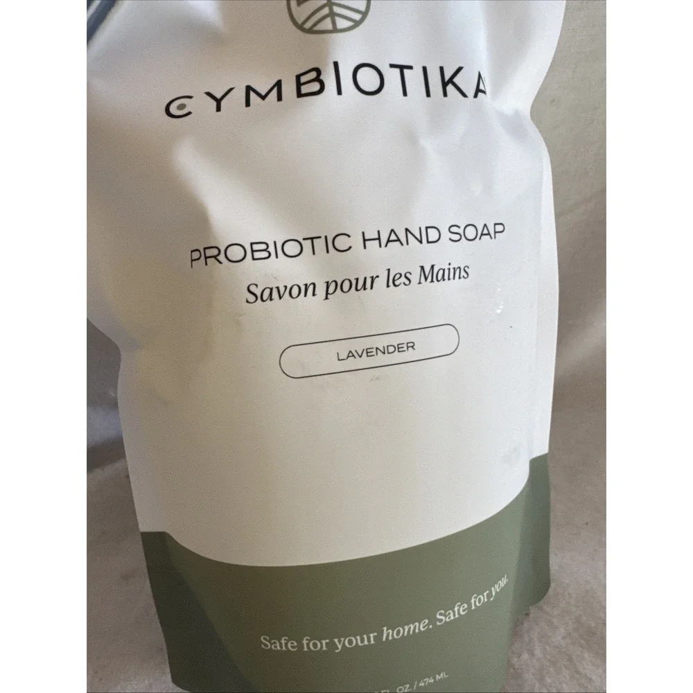 Lavender‎ Probiotic Hand Soap Refill 16 oz Liquid Hand Wash Cymbiotika Natural
